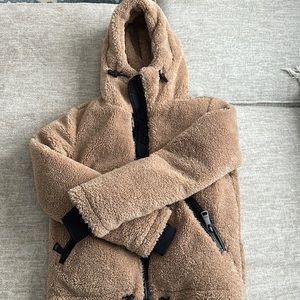 Women's Sam Coat - faux shearling